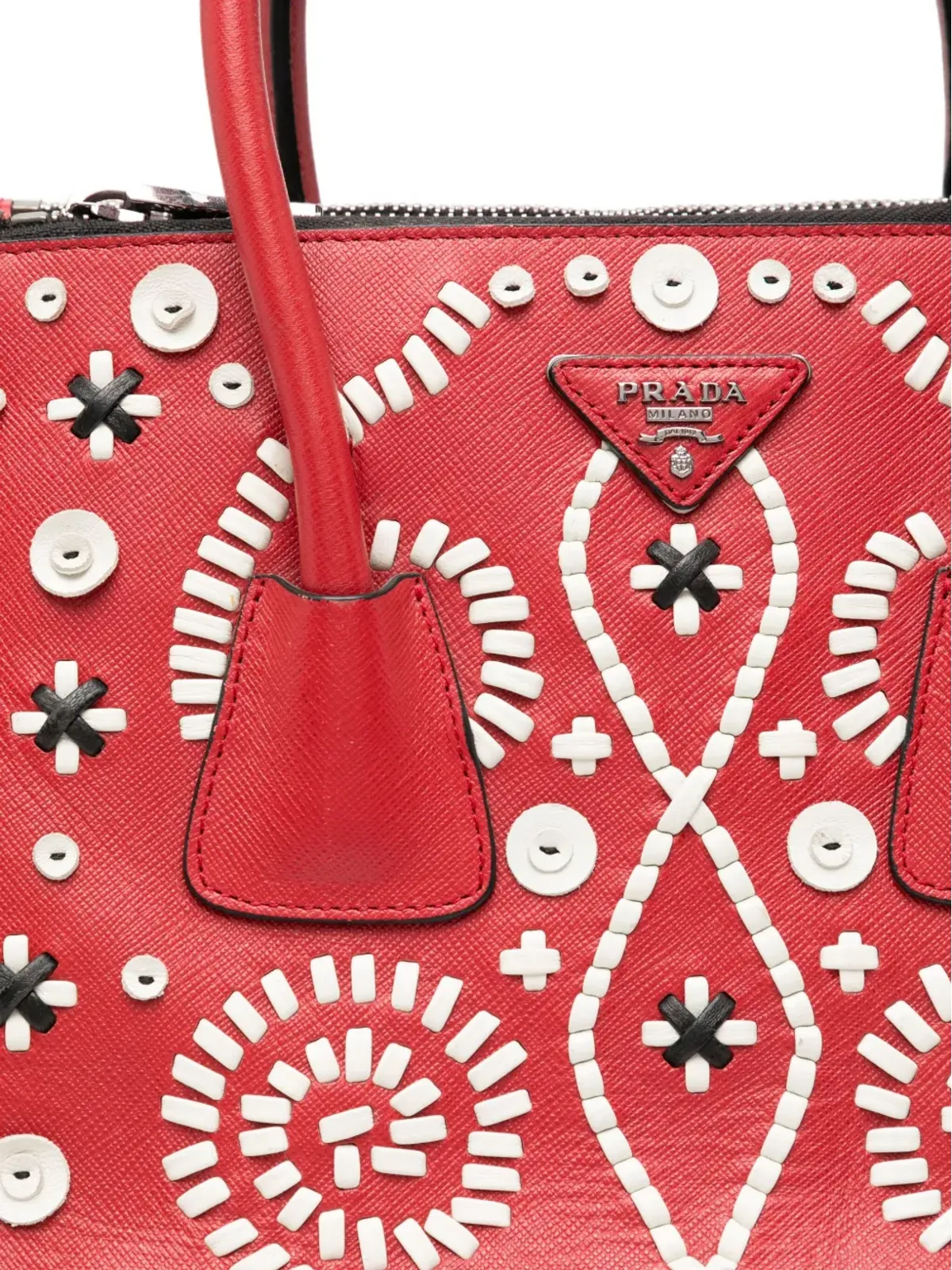 Prada Pre-Owned ツインポケット トートバッグ - 画像3