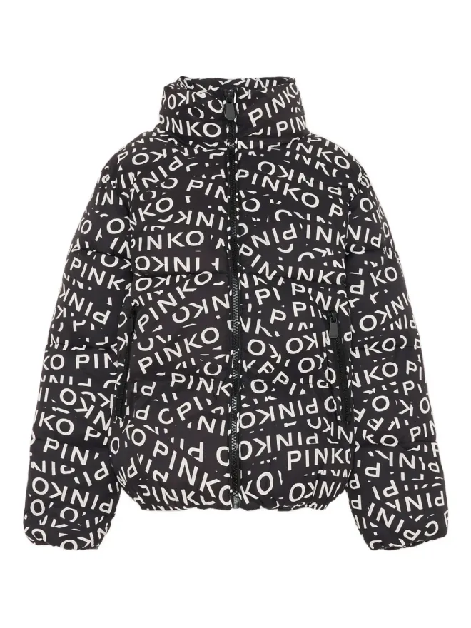 Pinko Kids Pinko Kids ロゴプリント パデッドジャケットの商品画像