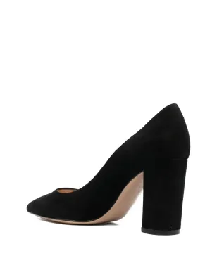 Gianvito Rossi 85mm パイパー ポインテッド ブロックヒール パンプス - サムネイル3