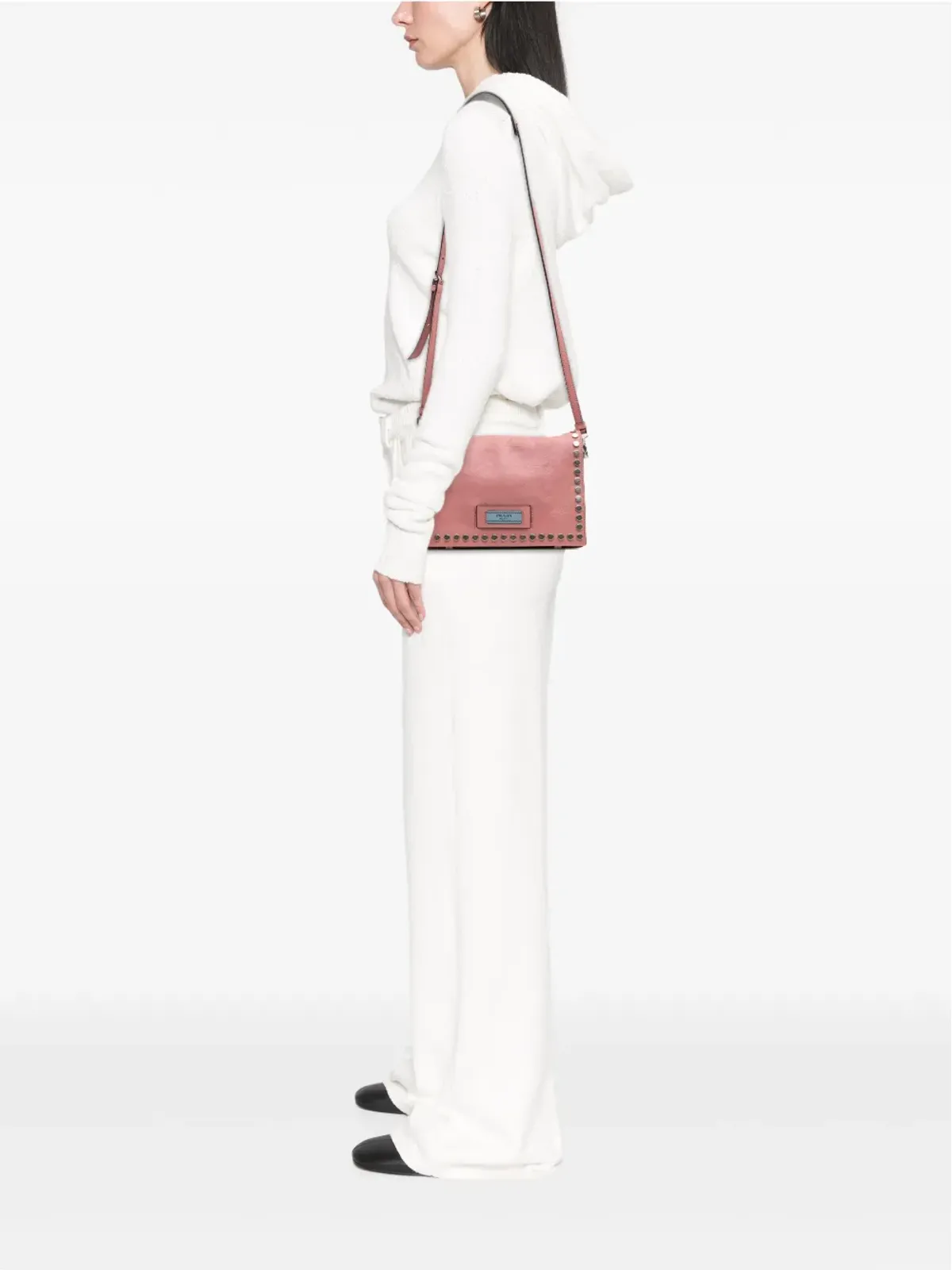 Prada Pre-Owned エチケットフラップ クロスボディバッグ - ピンク - 画像2