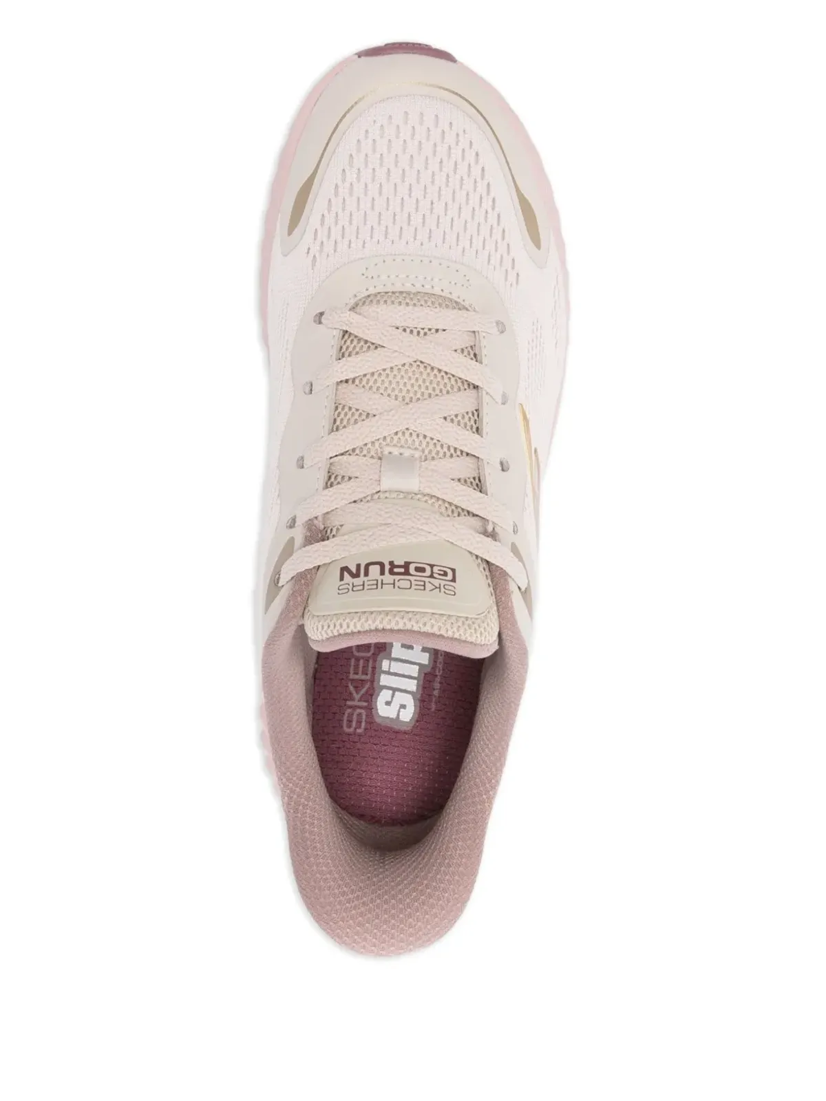 Skechers ロゴディテールスニーカー ピンク - 画像4