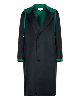LOEWE フード付きカフコート - サムネイル1