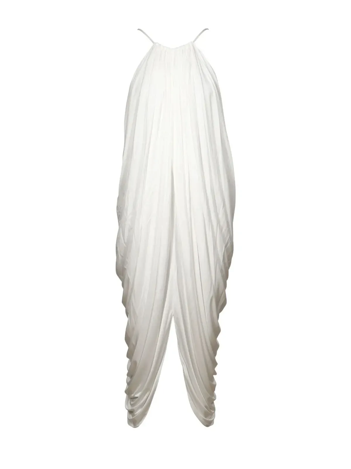 LOEWE ドレープミディドレス - White - 画像1