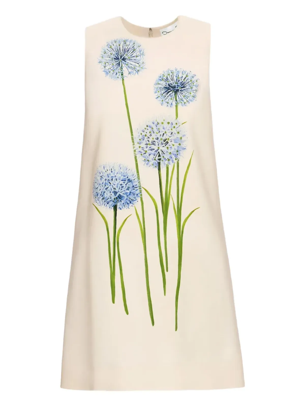 Oscar de la Renta Allium ウール ミニドレス - 画像1