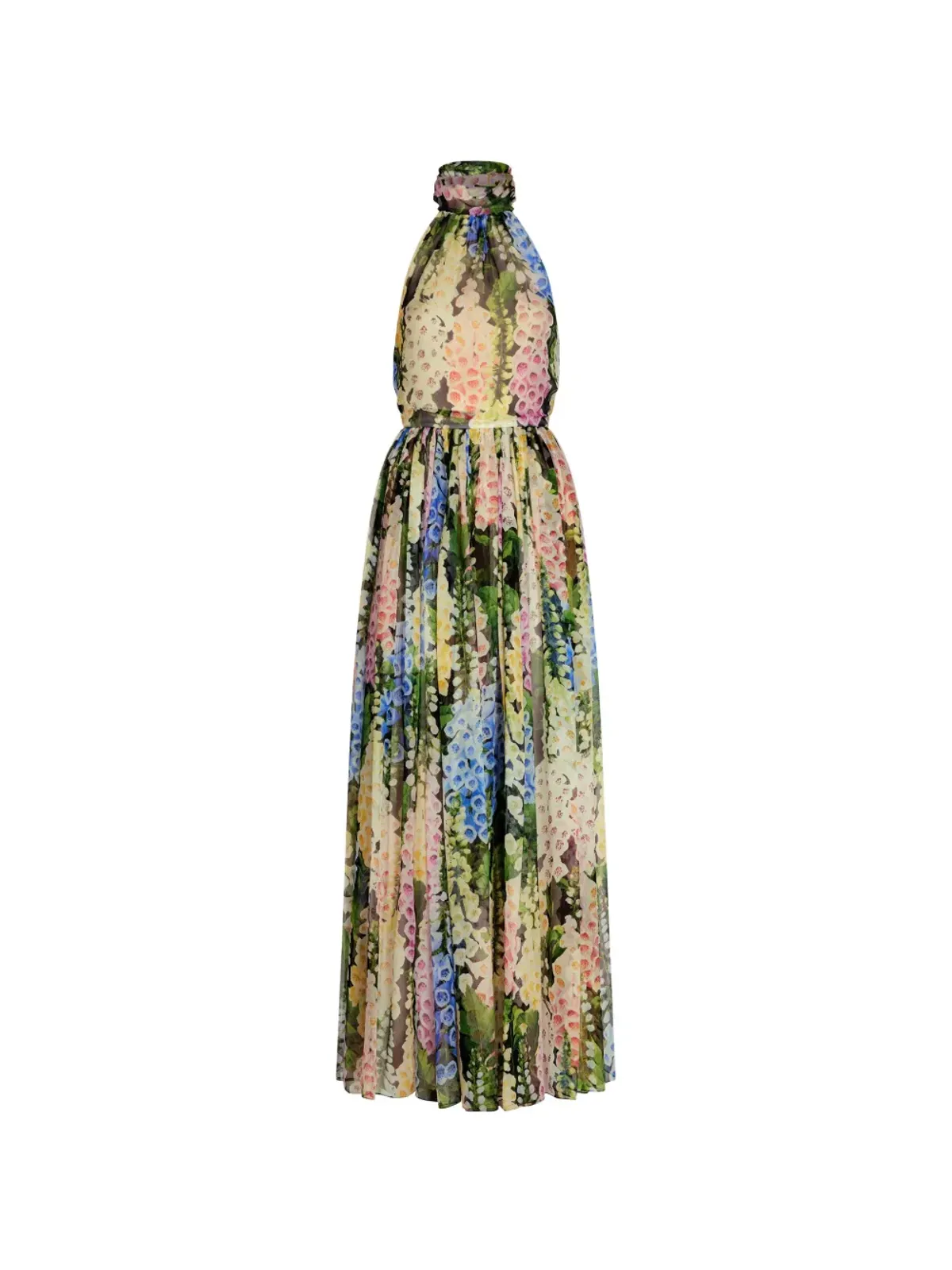 Oscar de la Renta フォックスグローブ・シフォン・ガウン - 画像1