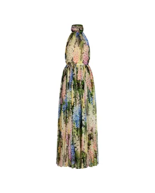 Oscar de la Renta フォックスグローブ・シフォン・ガウン - サムネイル1