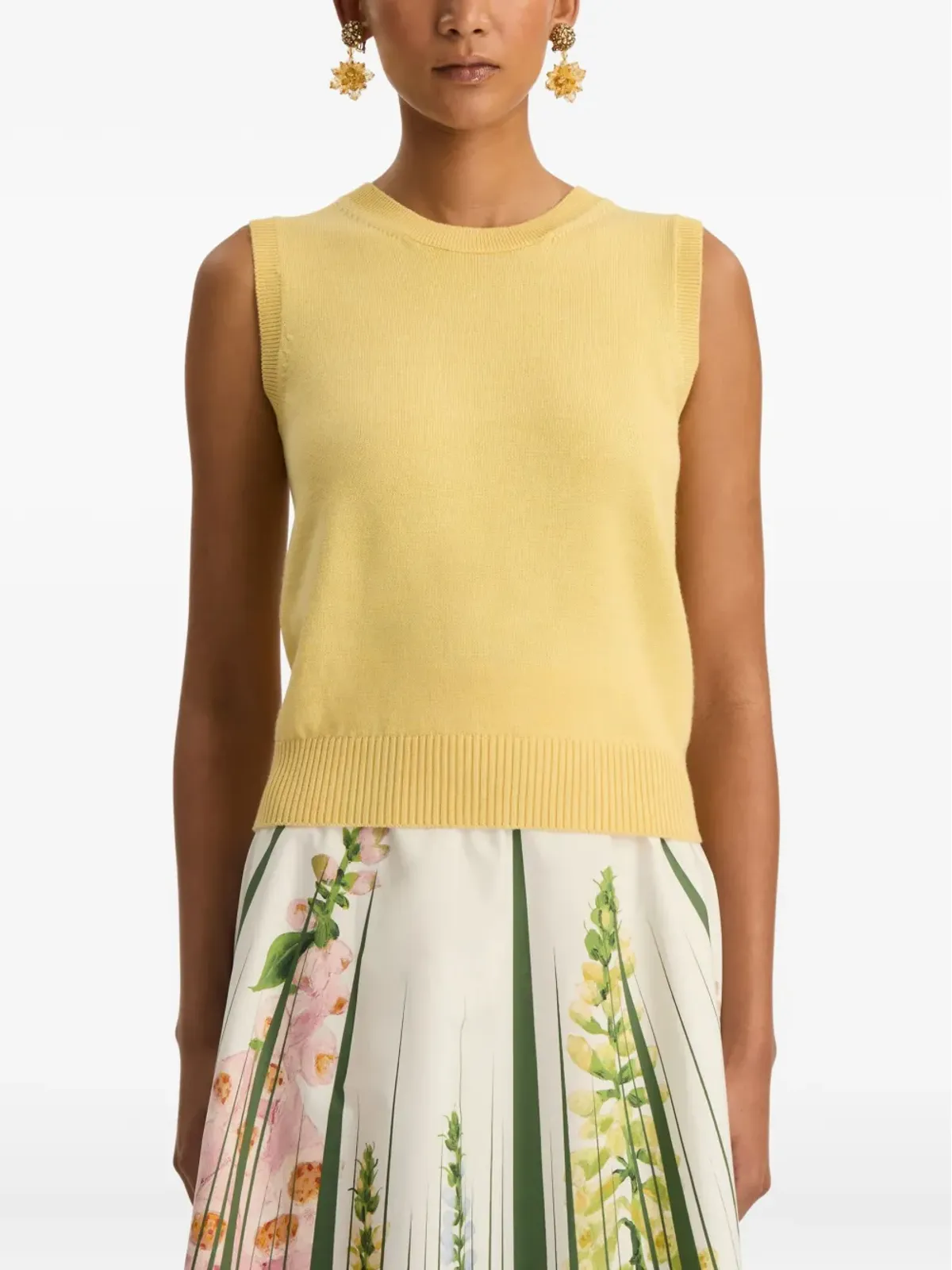 Oscar de la Renta ヴァージンウールトップス - 画像3