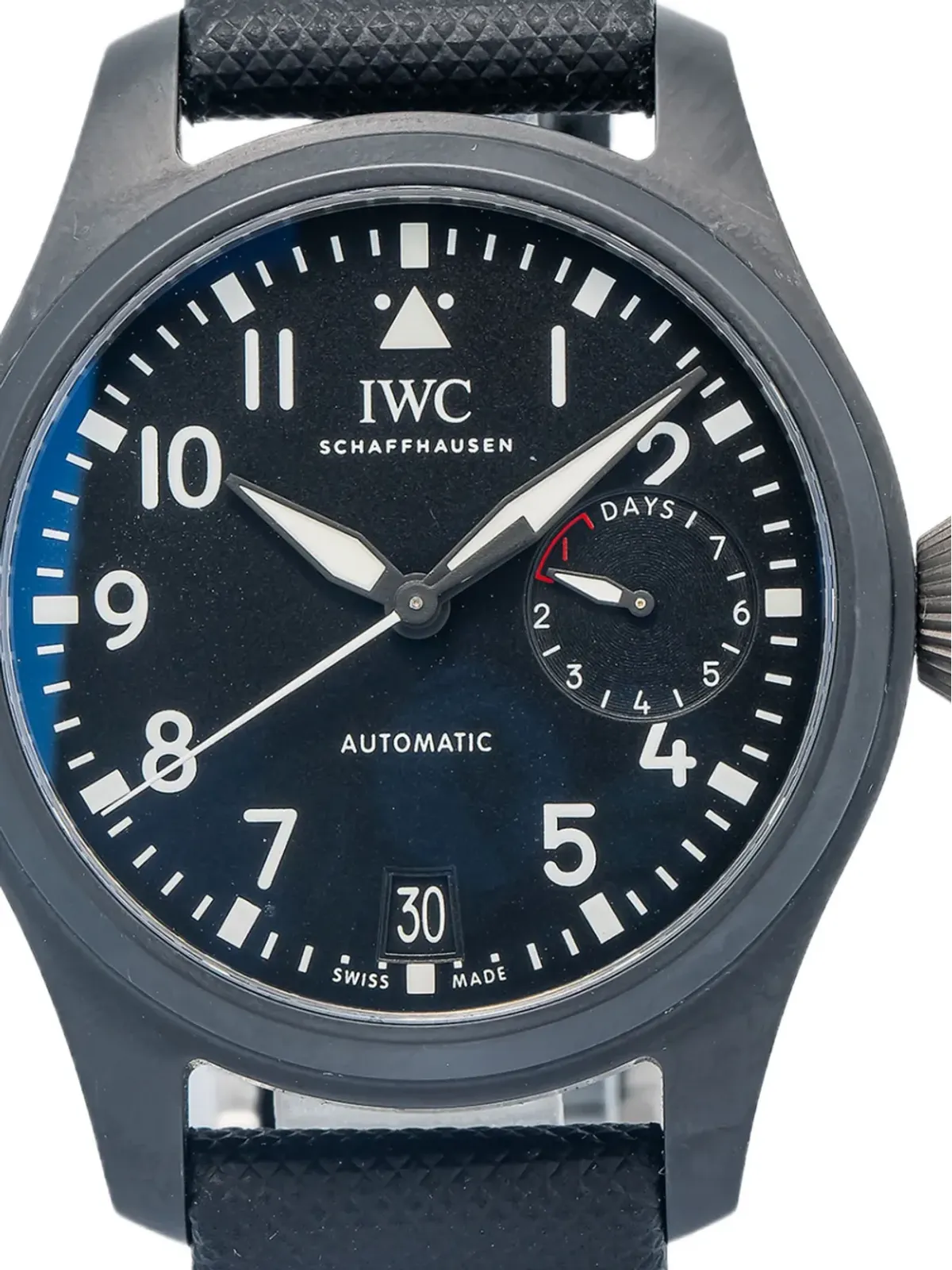 IWC Schaffhausen ビッグパイロット トップガン ブラック - 画像3