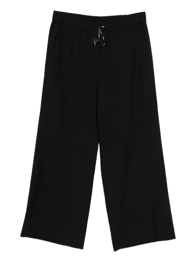 MARCCAIN MARCCAIN Welkom ドローストリングウエストパンツ - ブラックの商品画像