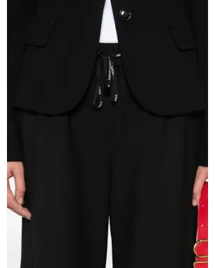 MARCCAIN Welkom ドローストリングウエストパンツ - ブラック - サムネイル5
