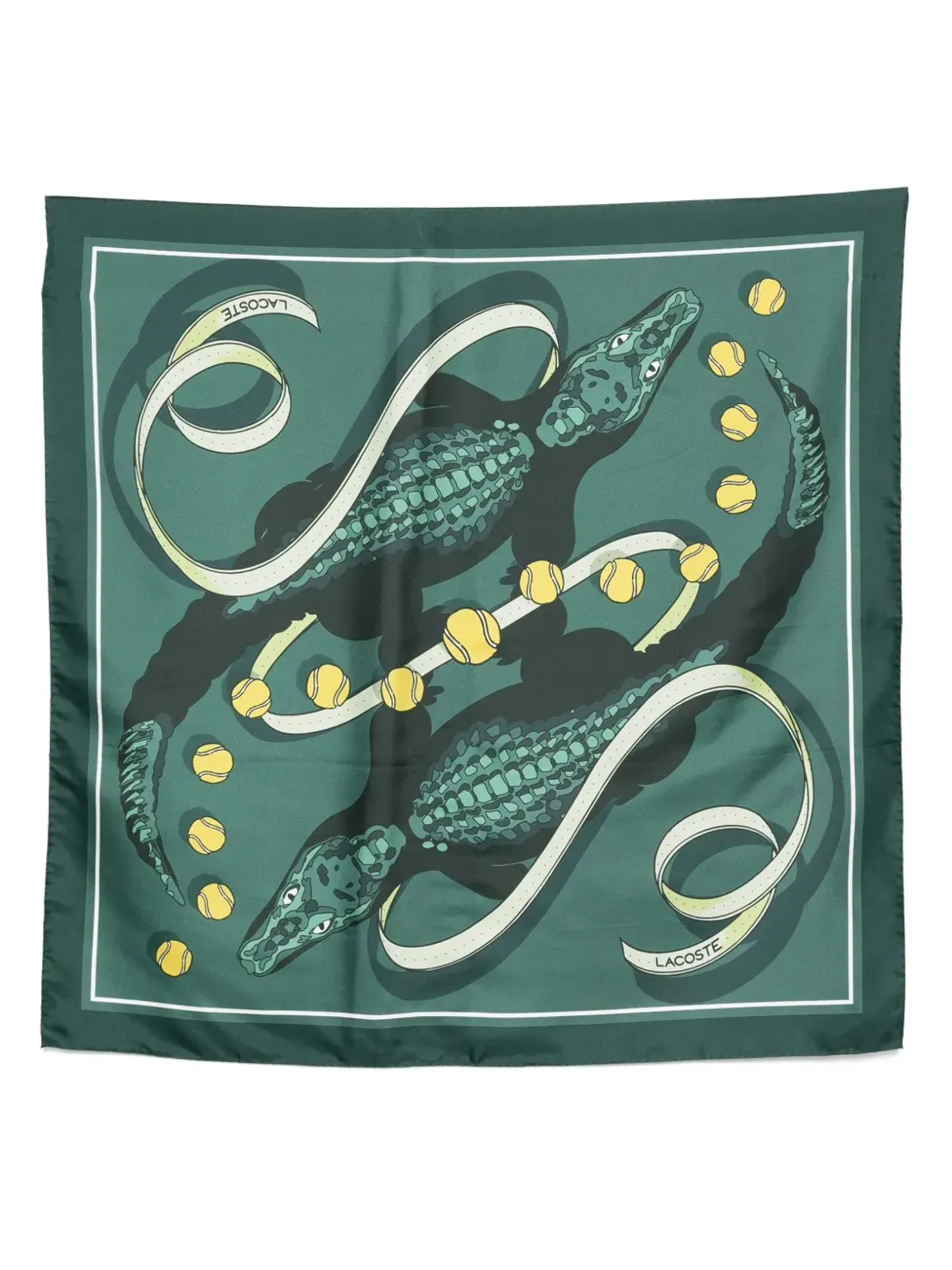 Lacoste シルクスカーフ - 画像1