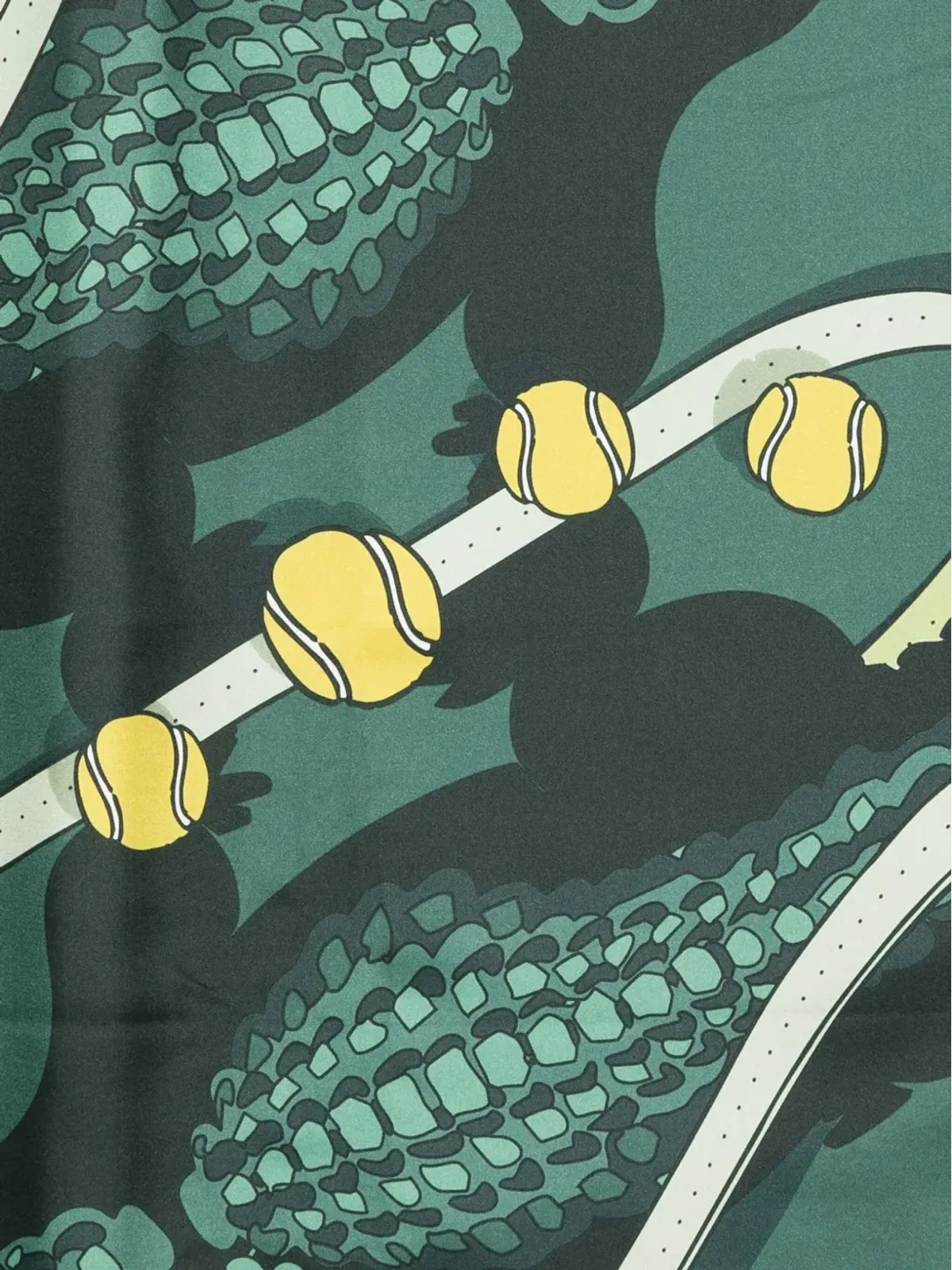 Lacoste シルクスカーフ - 画像2