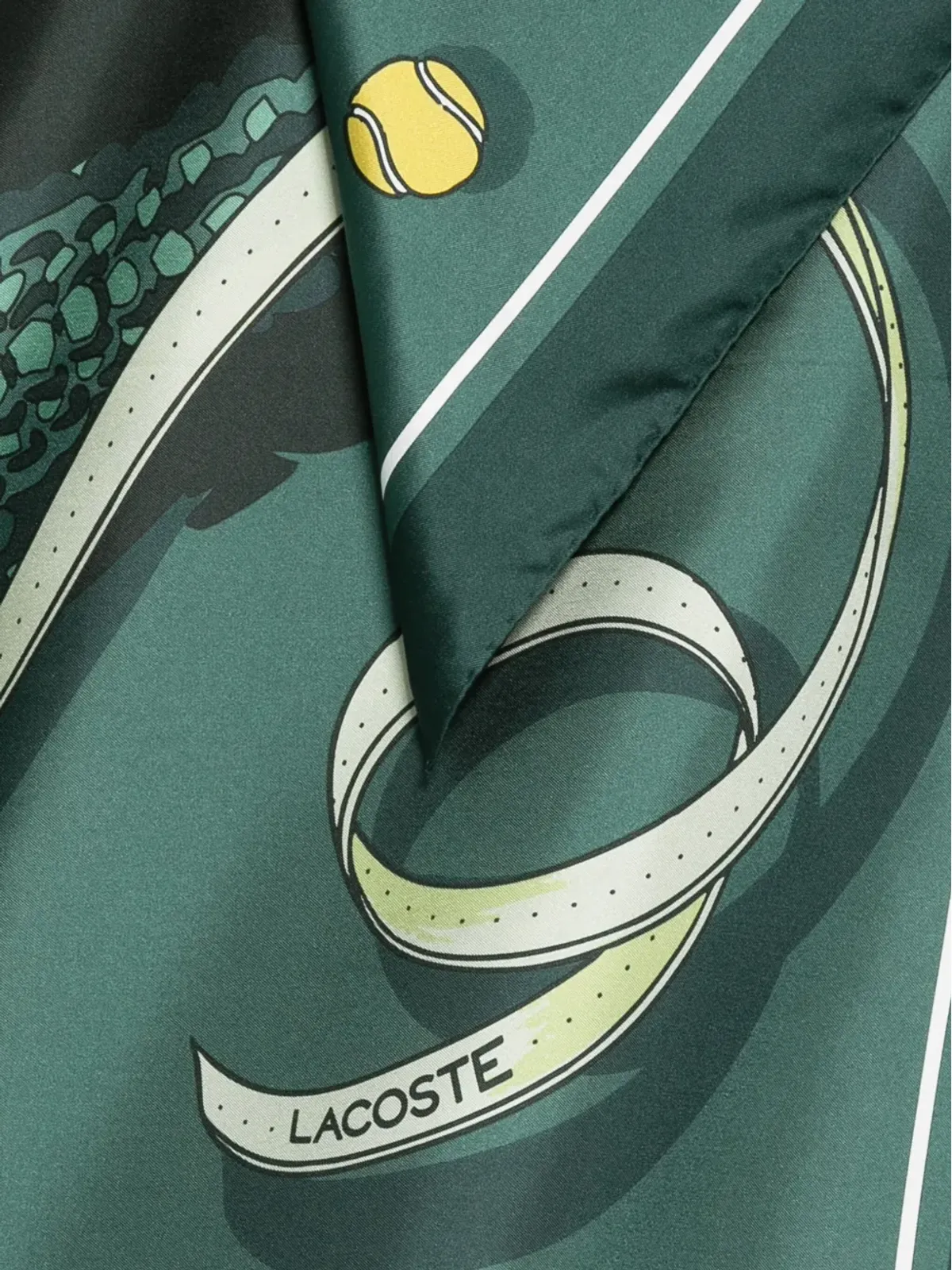Lacoste シルクスカーフ - 画像3