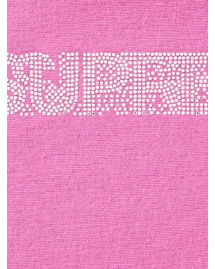 Supreme スワロフスキー モーションロゴ フーディー ピンク - サムネイル2