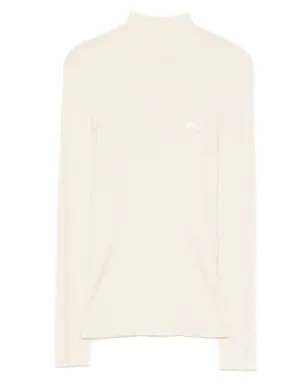 Maison Kitsuné リブ編みモックネックトップ - サムネイル1