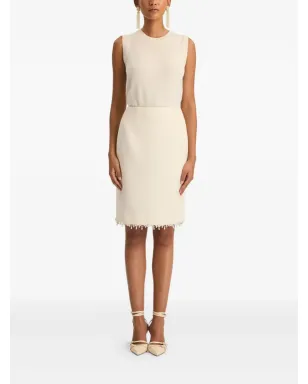 Oscar de la Renta フリンジディテール ミディスカート - サムネイル2