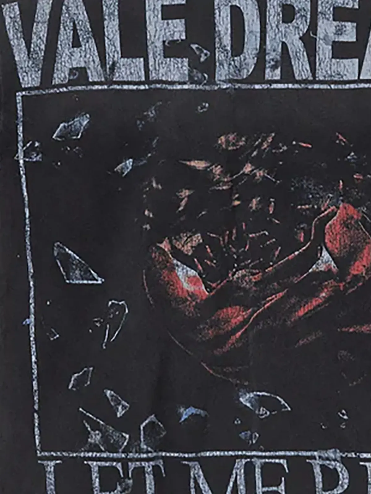 Vale レッド ドレス Tシャツ - 画像2
