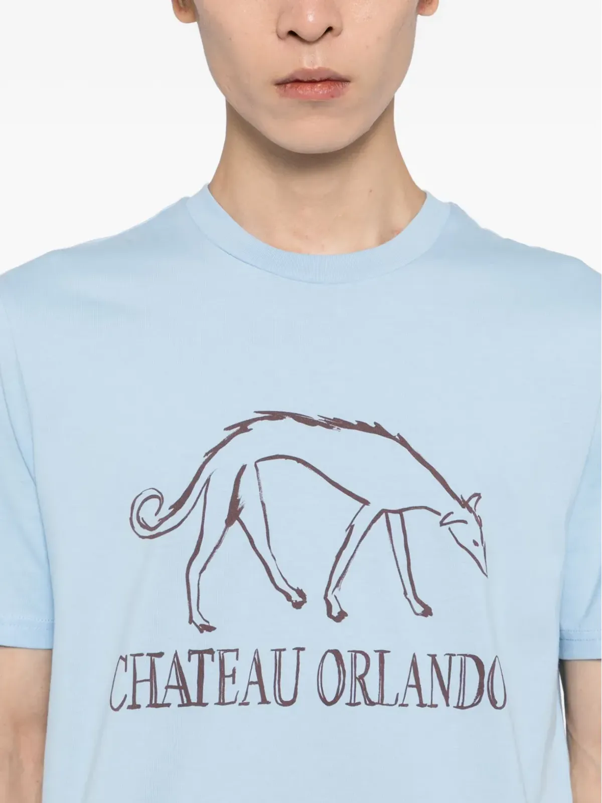 CHATEAU ORLANDO ハウンドプリントTシャツ - 画像5