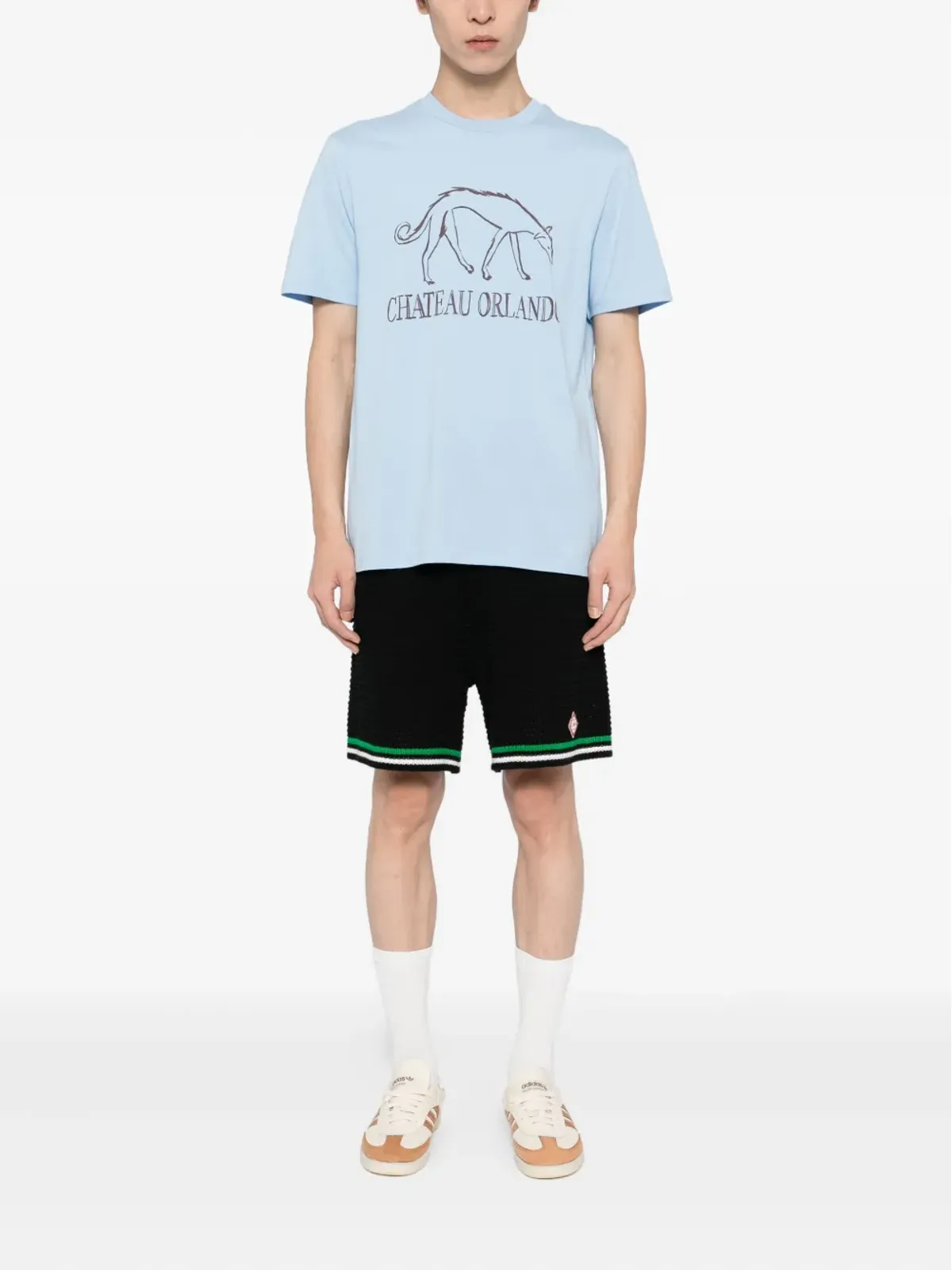 CHATEAU ORLANDO ハウンドプリントTシャツ - 画像2