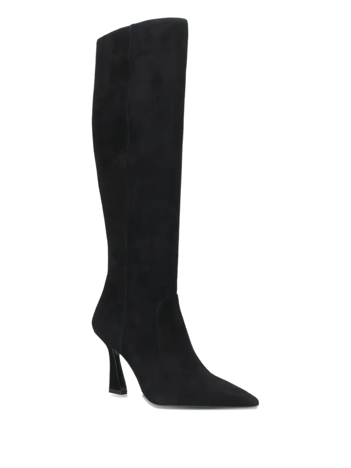 Stuart Weitzman 85mm ヴィニー ブーツ ブラック - 画像2