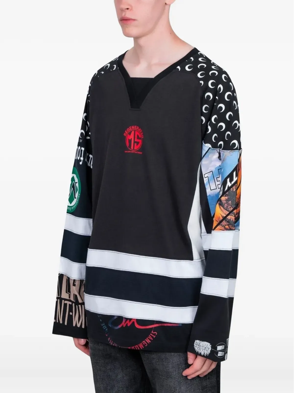 Marine Serre ホッケーTシャツ - 画像2