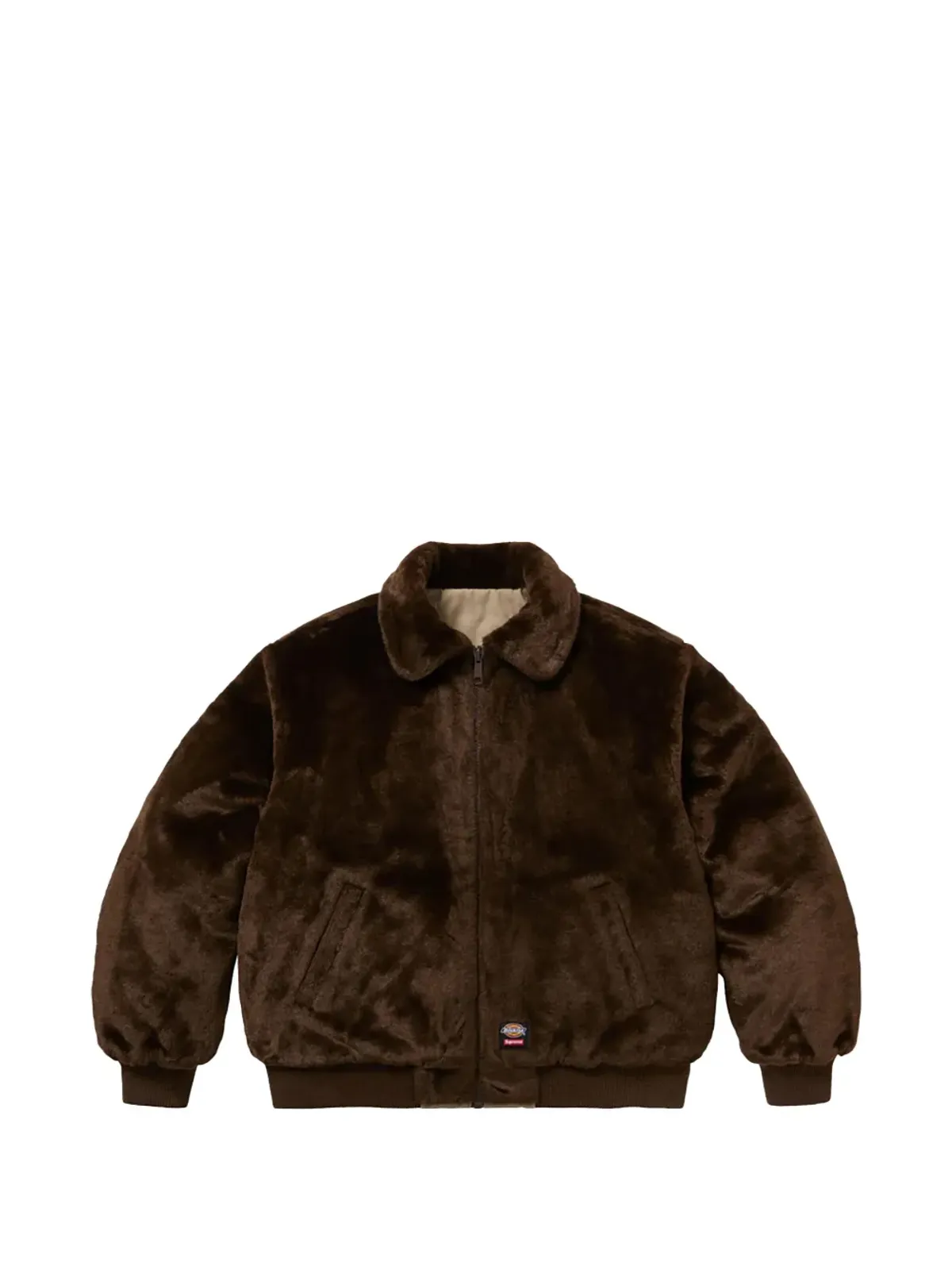 Supreme x Dickies リバーシブルデザイン キルティング ワークジャケット - 画像3
