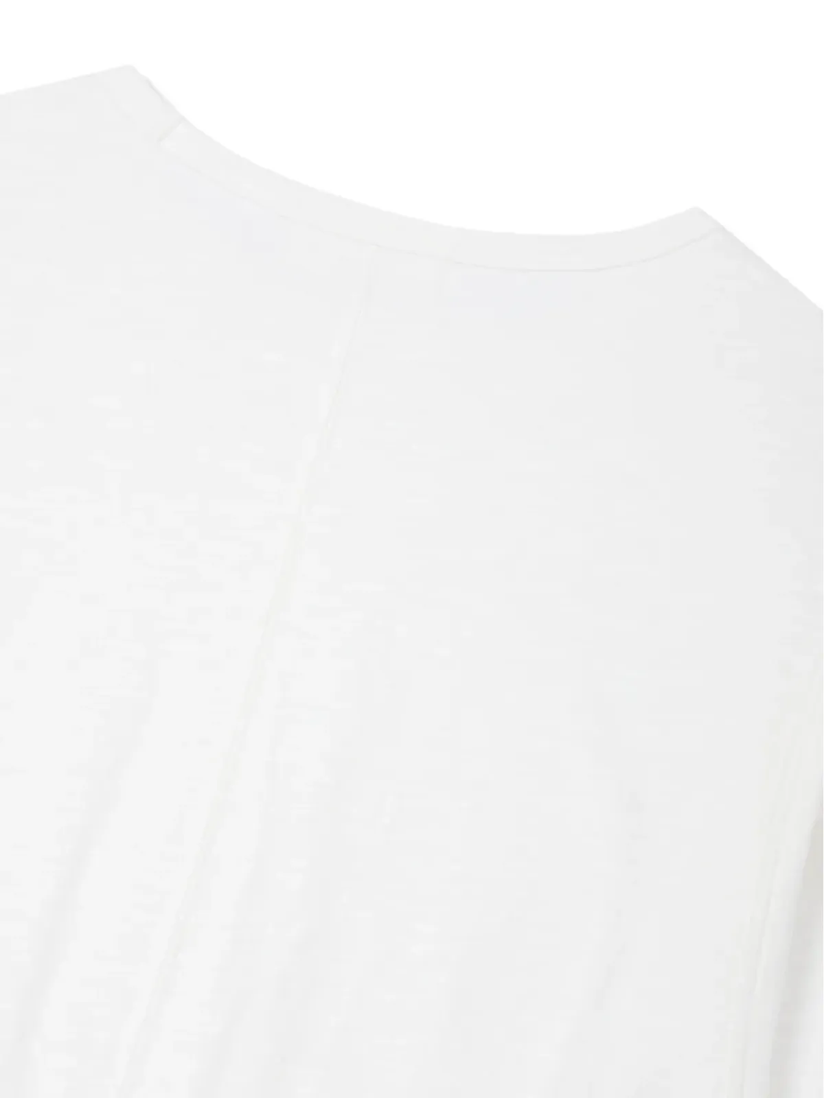 TOMBOY レイヤード風ラップ長袖Tシャツ - White - 画像5