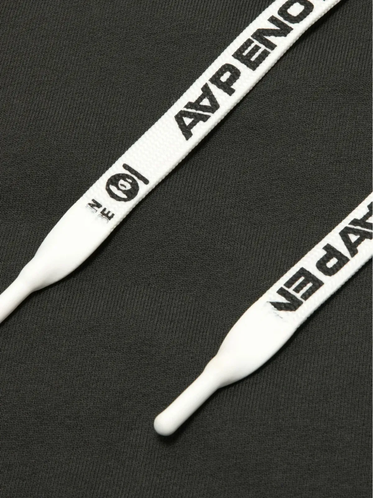AAPE BY *A BATHING APE® ジップアップ アップリケ入り スウェットシャツ（グレー） - 画像5