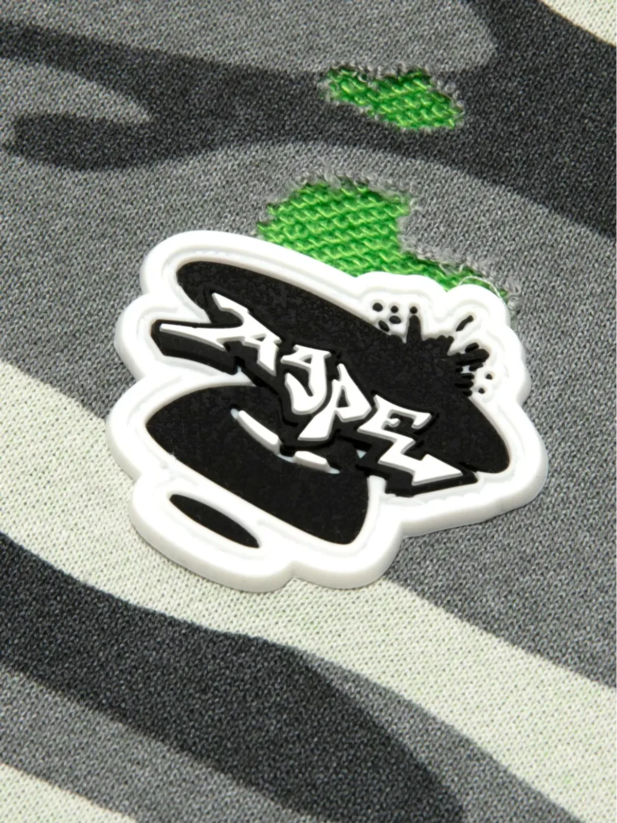 AAPE BY *A BATHING APE® 迷彩ロゴパッチ付きスウェットシャツ - 画像5