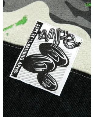 AAPE BY *A BATHING APE® 迷彩ロゴパッチ付きスウェットシャツ - サムネイル3