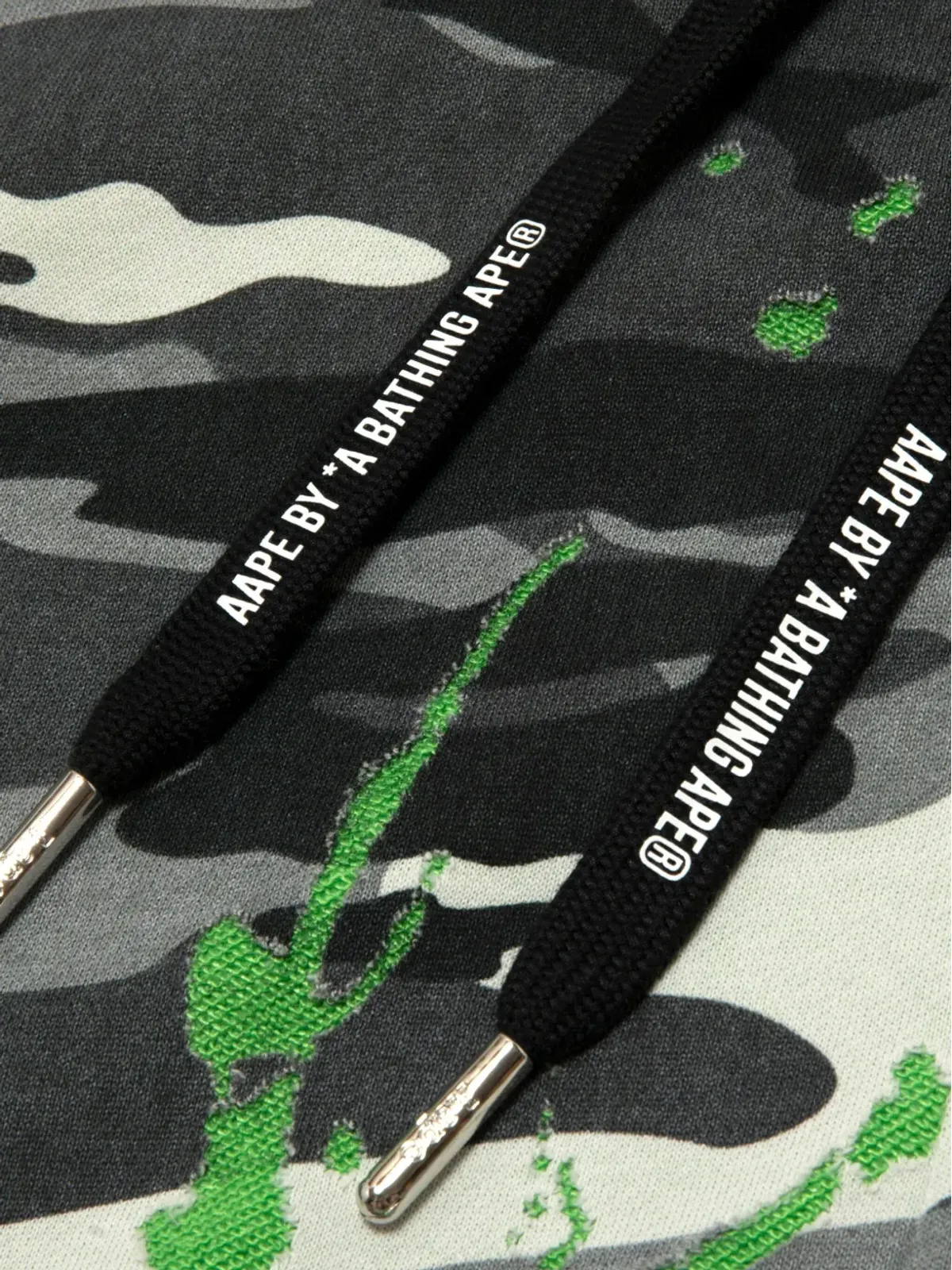 AAPE BY *A BATHING APE® 迷彩ロゴパッチ付きスウェットシャツ - 画像4