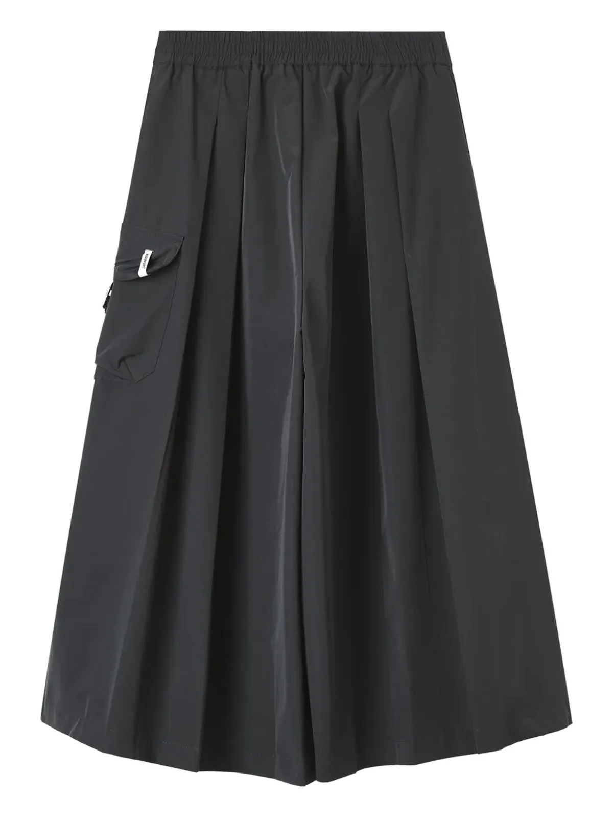 Musium Div. pocket pleated trousers - Black - 画像1