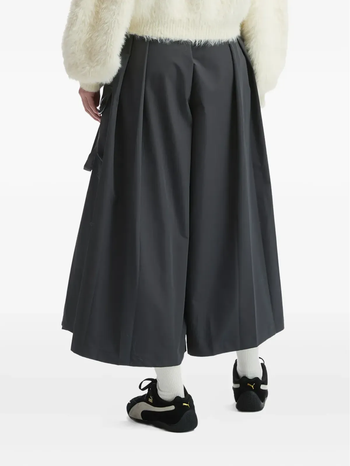 Musium Div. pocket pleated trousers - Black - 画像4