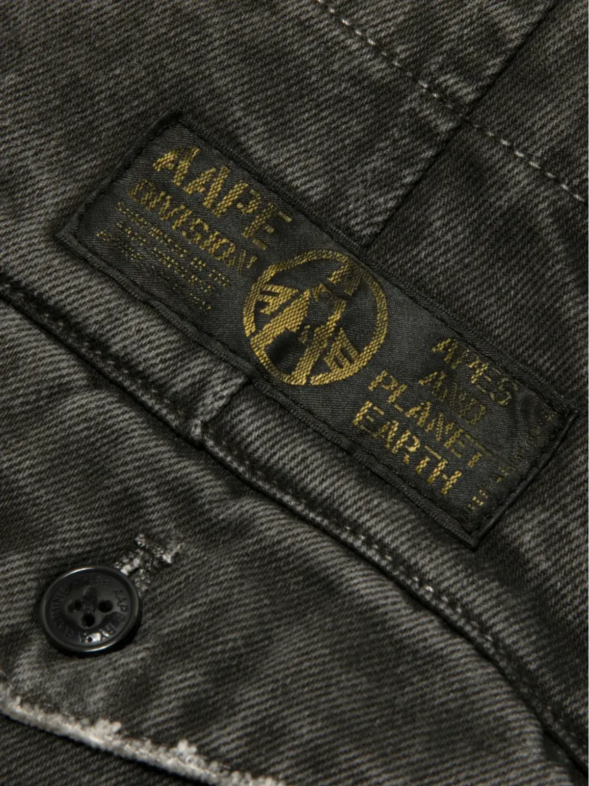 AAPE BY *A BATHING APE® Appliqué Belted Trousers - 画像5