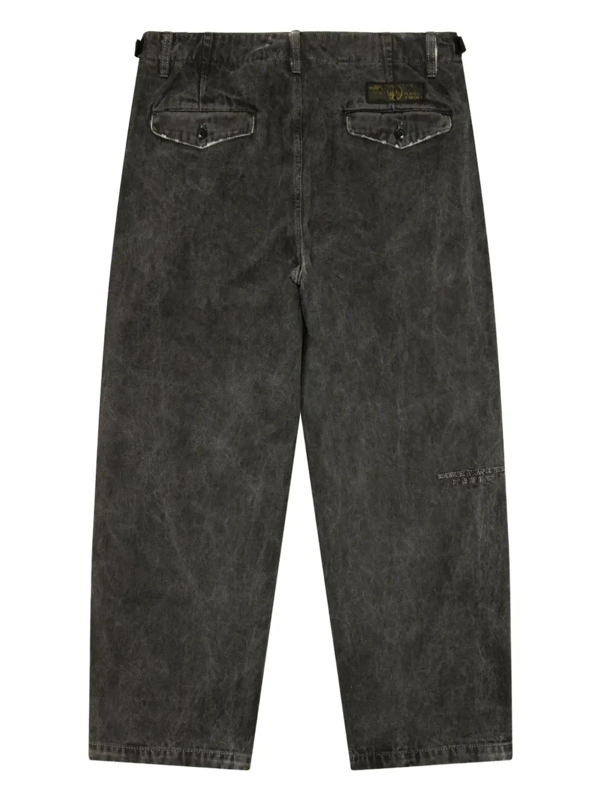 AAPE BY *A BATHING APE® Appliqué Belted Trousers - 画像2