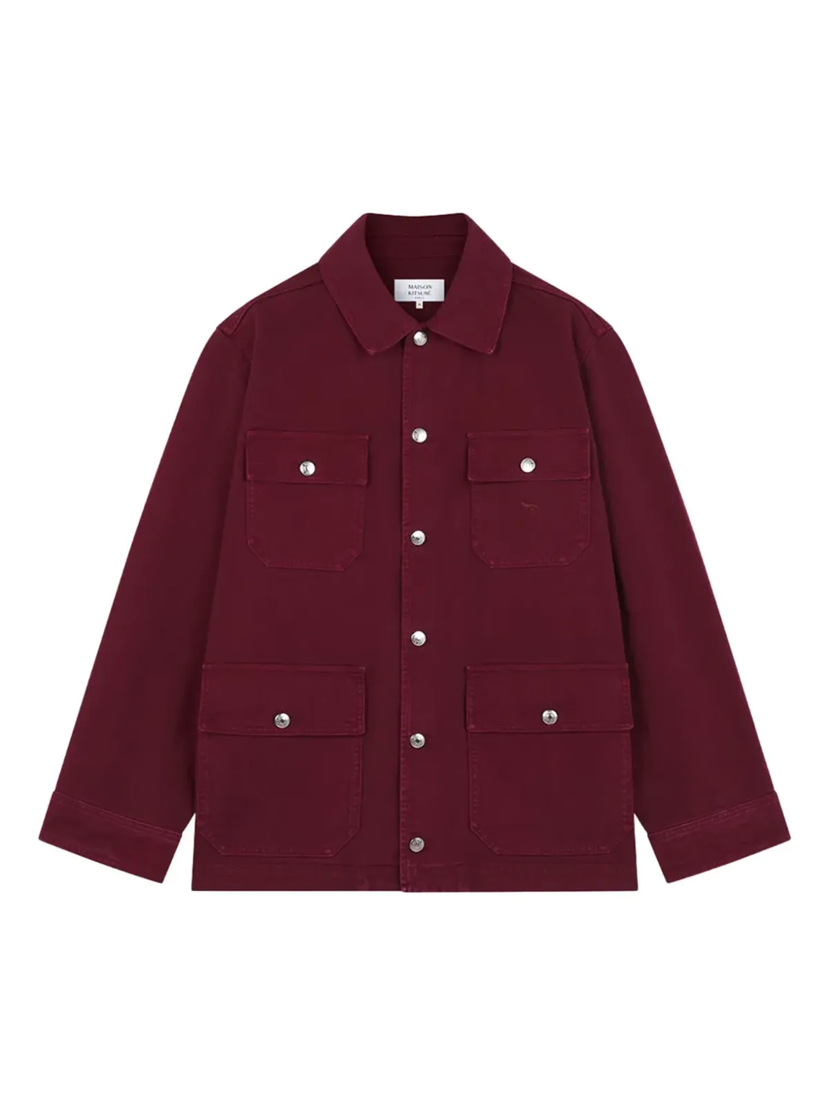 Maison Kitsuné ポケット付きコットン シャツジャケット - 画像1