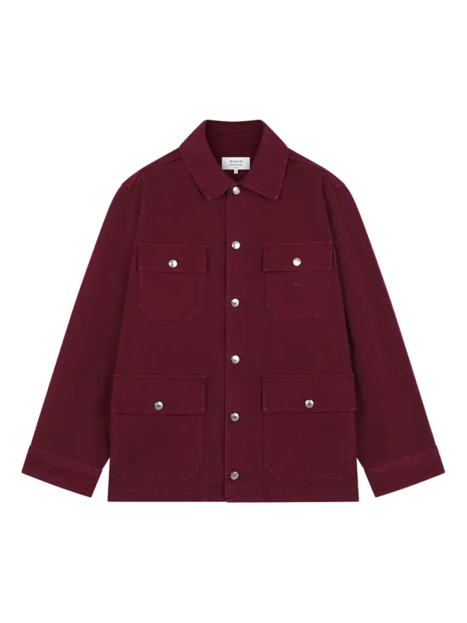 Maison Kitsuné Maison Kitsuné ポケット付きコットン シャツジャケットの商品画像