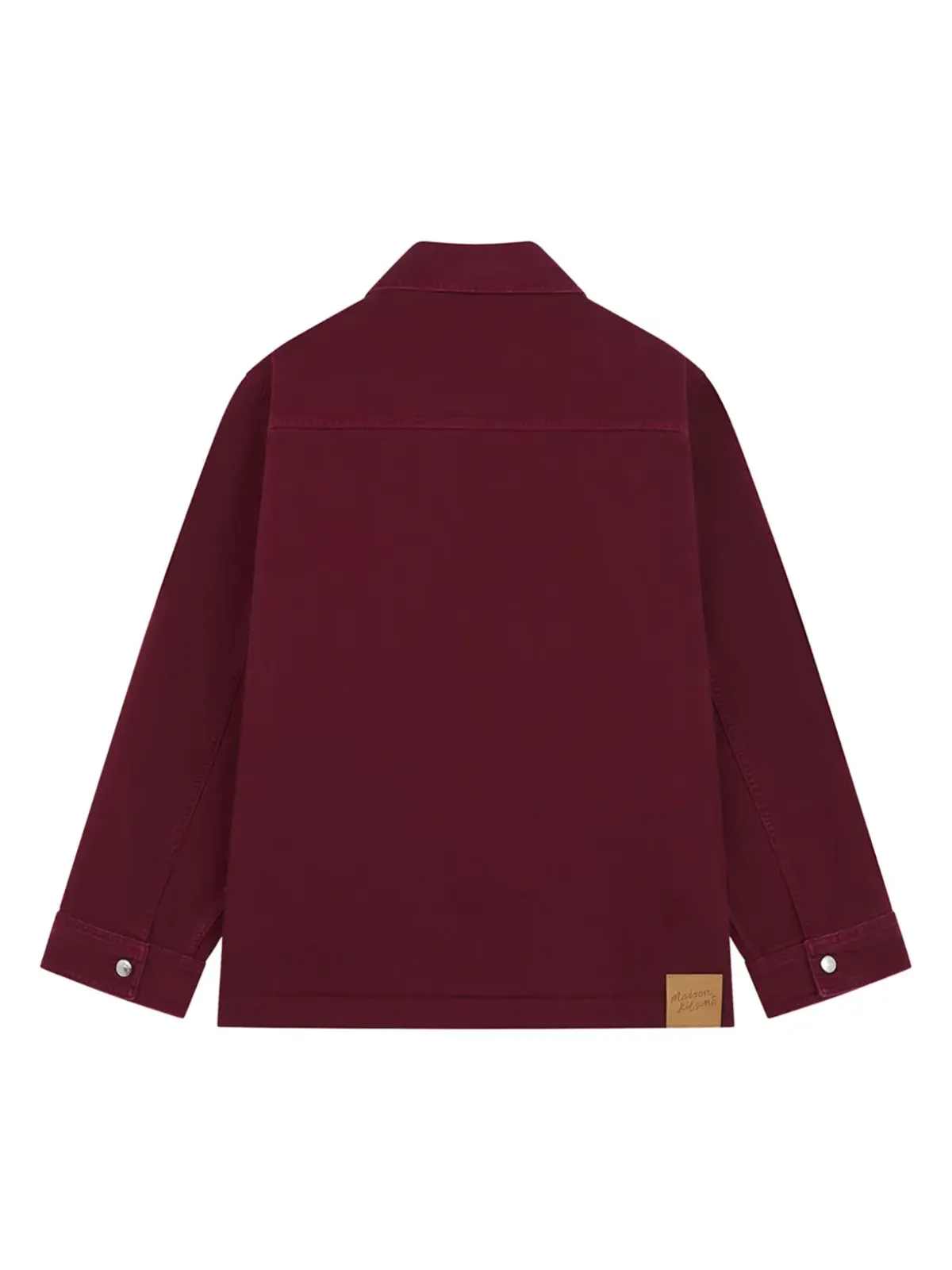 Maison Kitsuné ポケット付きコットン シャツジャケット - 画像5
