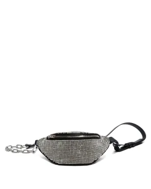 Alexander Wang ビンテージ ラインストーン ベルトバッグ - ブラック - サムネイル1