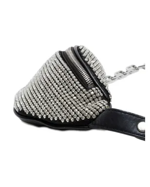 Alexander Wang ビンテージ ラインストーン ベルトバッグ - ブラック - サムネイル4