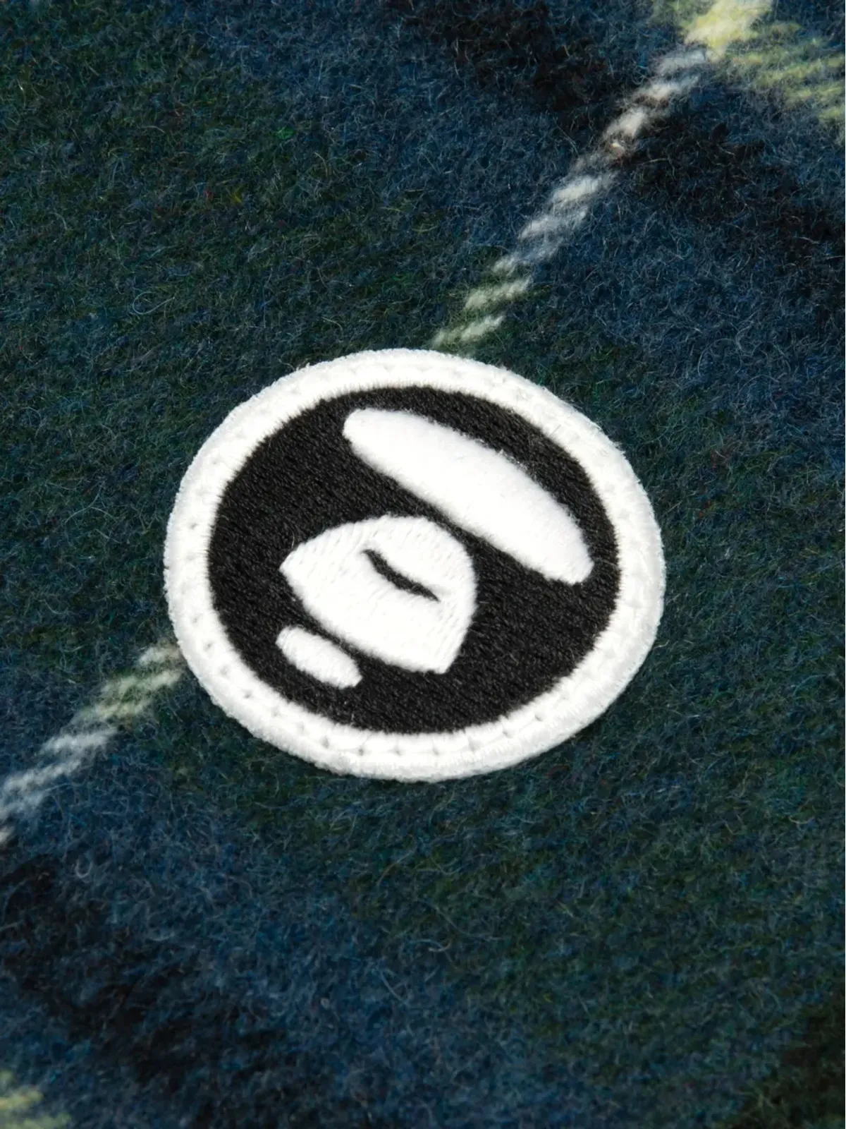 AAPE BY *A BATHING APE® チェックアップリケジャケット - 画像3