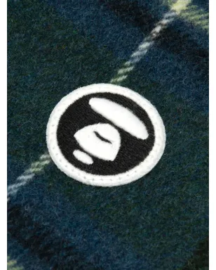AAPE BY *A BATHING APE® チェックアップリケジャケット - サムネイル3