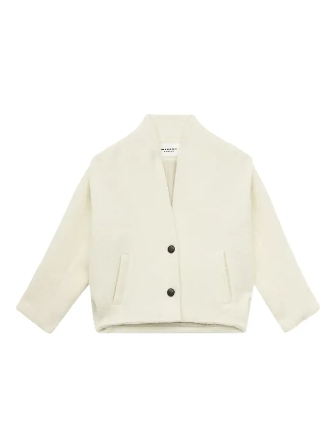 MARANT ÉTOILE MARANT ÉTOILE Drogo ノーカラーボタン留めジャケットの商品画像