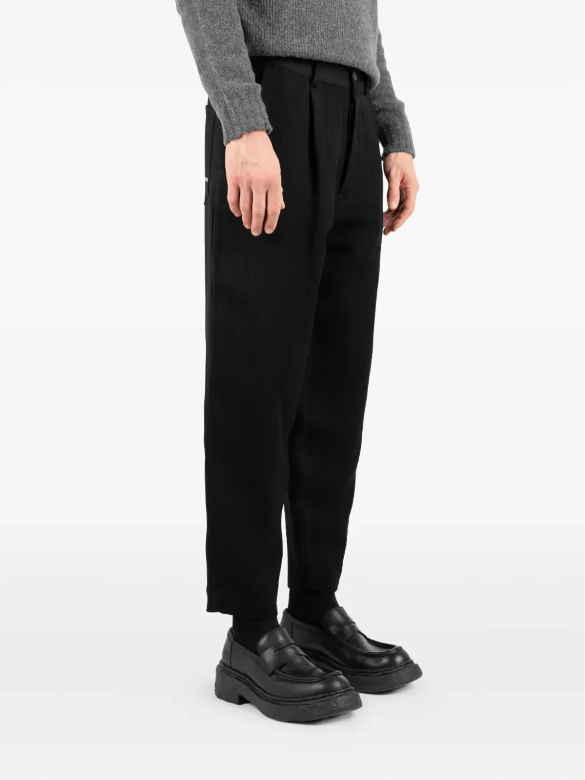 Société Anonyme Japp プリーツディテールパンツ - 画像4