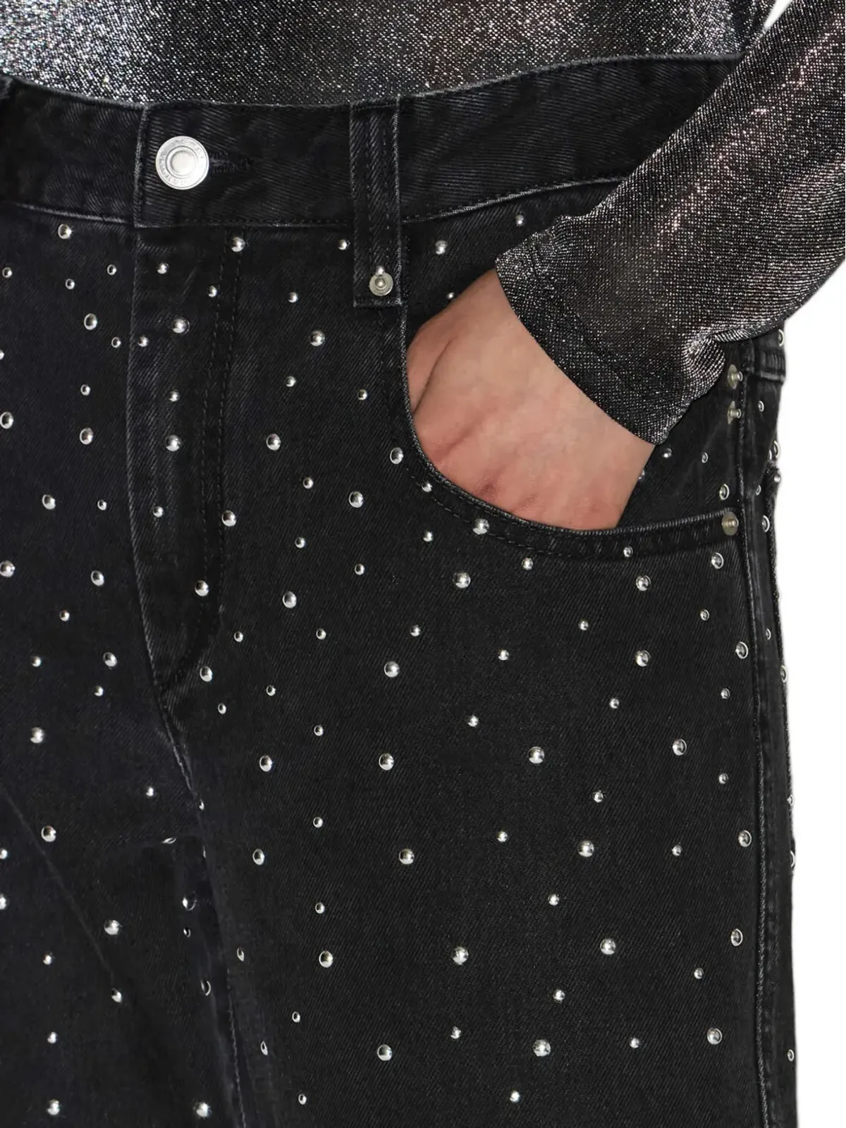 MARANT ÉTOILE ブリンザ グラデーションスタッズジーンズ - 画像5