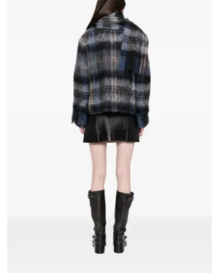 LOEWE チェック柄ブレザー - サムネイル4