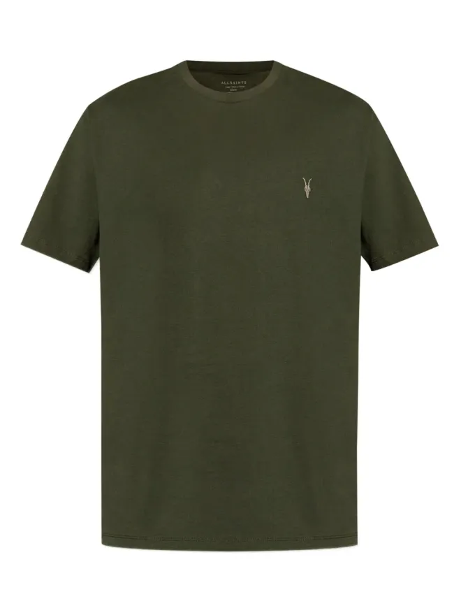 ALLSAINTS AllSaints ロゴ刺繍Tシャツ - グリーンの商品画像