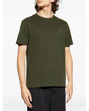 AllSaints ロゴ刺繍Tシャツ - グリーン - サムネイル3