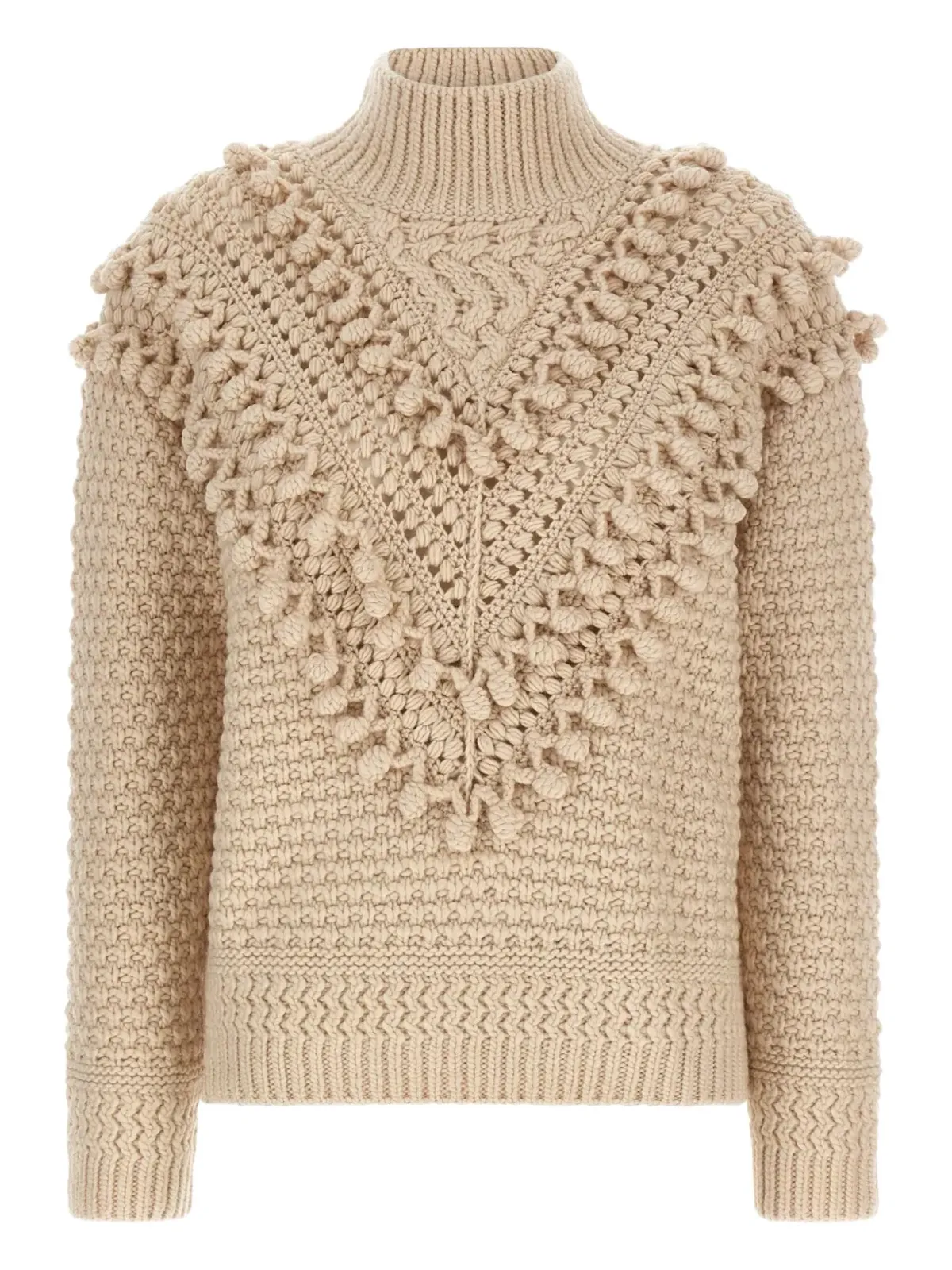 ZIMMERMANN Hypnotic Bauble pompom-detail セーター - 画像1