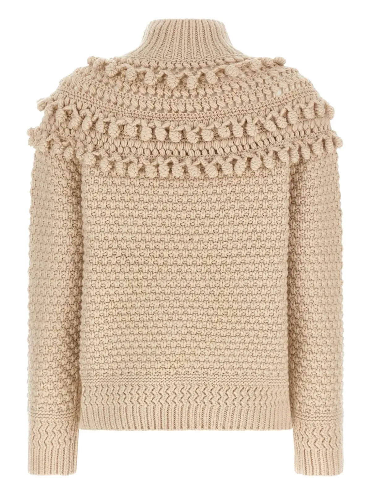 ZIMMERMANN Hypnotic Bauble pompom-detail セーター - 画像2